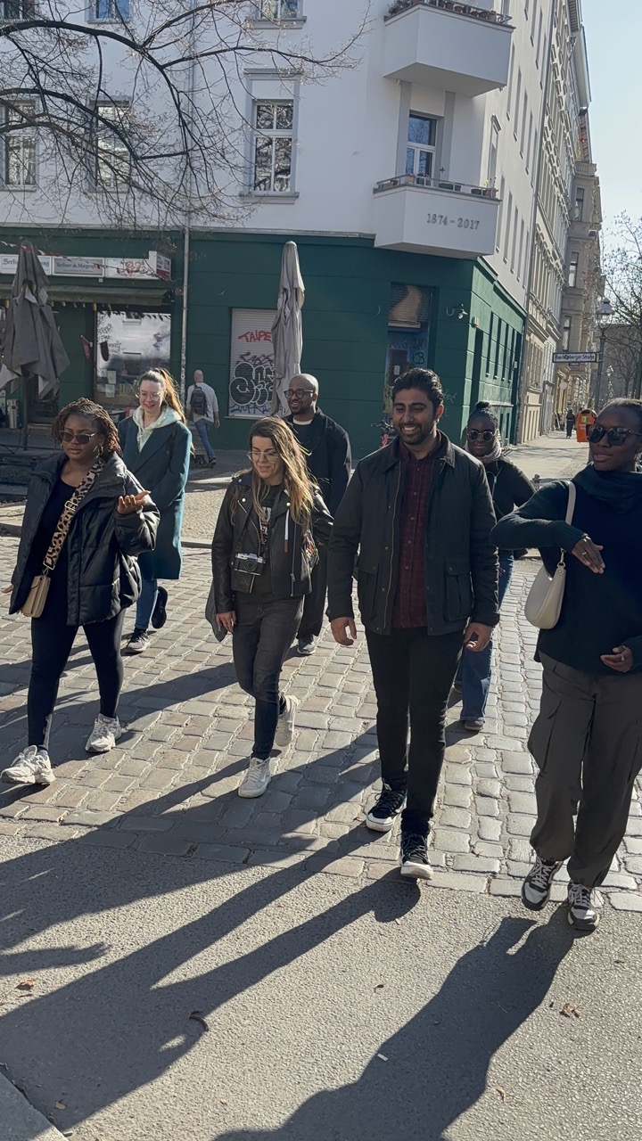 First community walk together